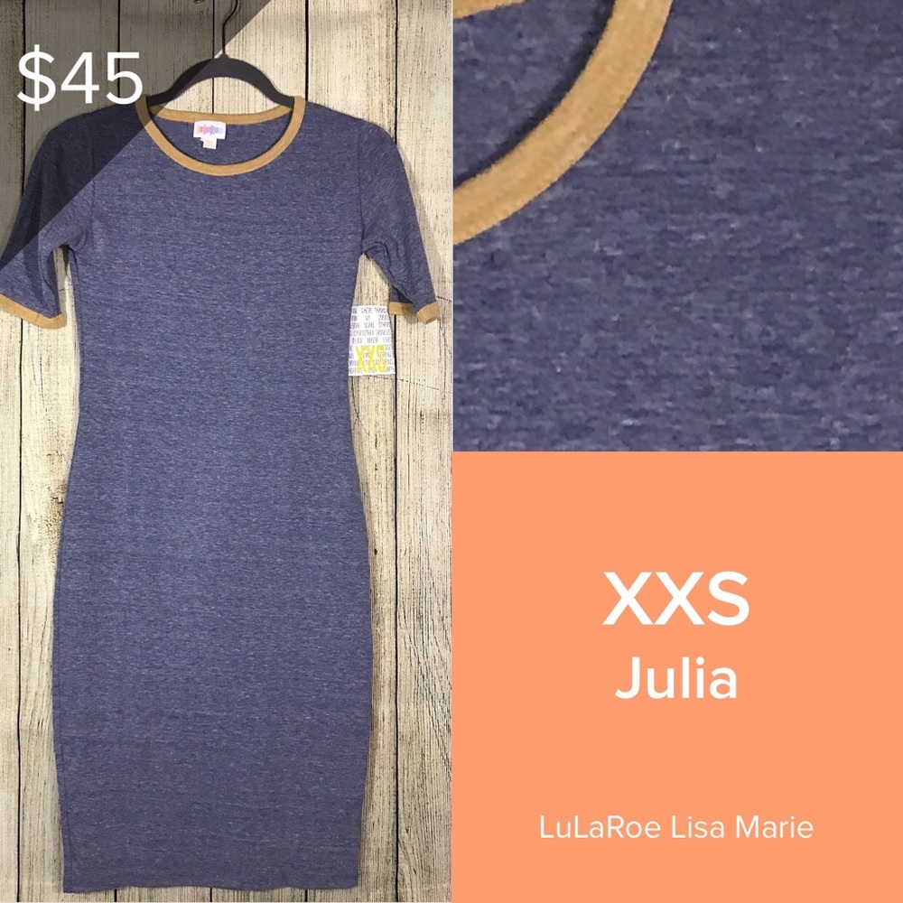 LuLaRoe Julia Midi Pencil dress - NWT -XXS